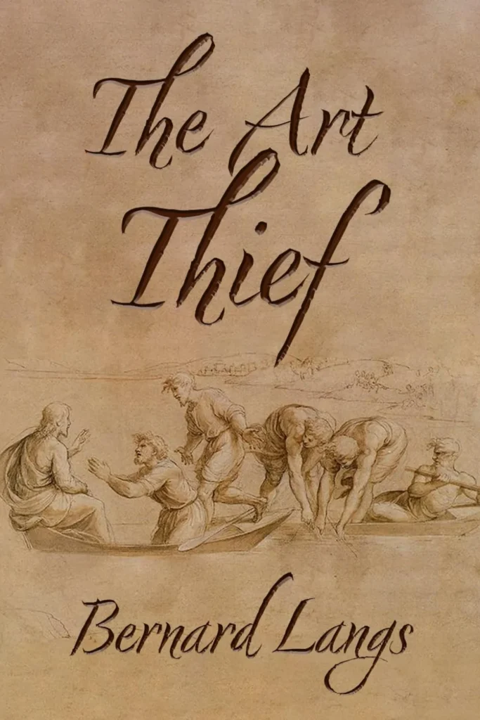 Book cover for "The Art Thief" by Bernard Langs